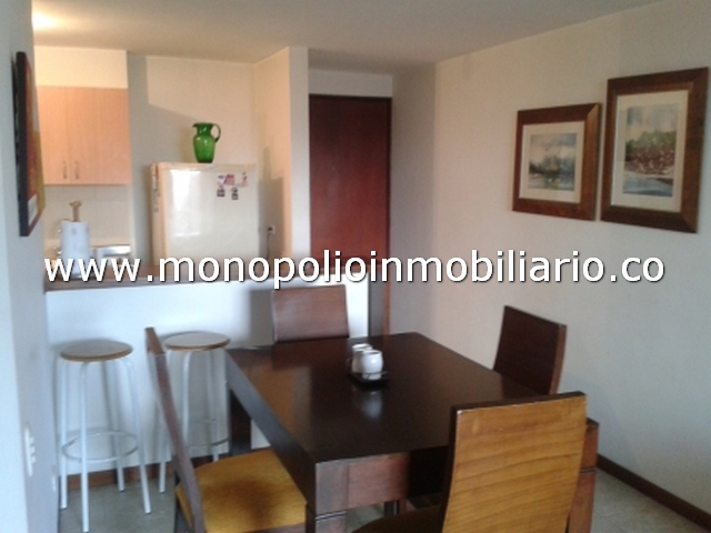 APARTAMENTO AMOBLADO PARA ALQUILAR EN EL POBLADO COD 1165