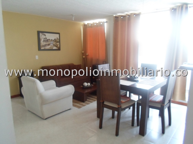 APARTAMENTO AMOBLADO EN ARRIENDO - SECTOR EL POBLADO COD 761