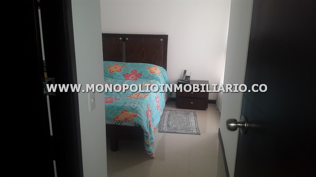 APARTAMENTO AMOBLADO PARA LA RENTA EN EL LOS ALCAZARES, SABANETA COD 3749 COD: 3749