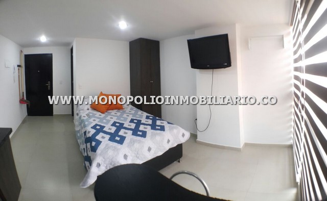 APARTAESTUDIO AMOBLADO EN ARRIENDO - SECTOR LOS ALPES COD: 4127