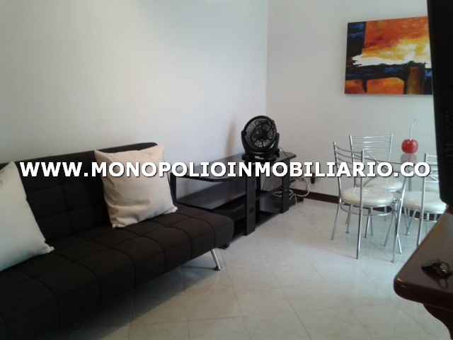 APARTAMENTO AMOBLADO EN ARRIENDO - SECTOR BARRIO COLON COD: 4145
