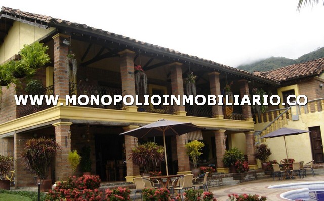 HERMOSA FINCA PARA ARRIENDO VACACIONAL EN SAN JERONIMO COD.4293