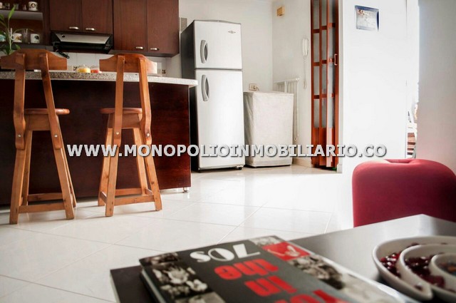 APARTAESTUDIO AMOBLADO EN ARRIENDO - SECTOR SANTA GEMA COD: 4592