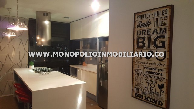 APARTAMENTO AMOBLADO PARA ALQUILER EN MEDELLIN - EL POBLADO COD. 8068