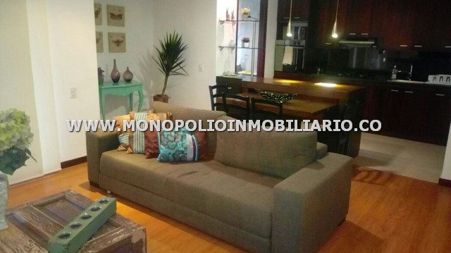 APARTAESTUDIO AMOBLADO PARA ARRIENDO EN MEDELLIN - POBLADO COD. 8661