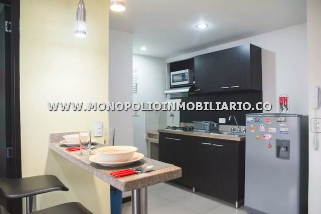 APARTAESTUDIO AMOBLADO EN RENTA - SECTOR LAURELES COD: 8902
