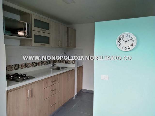 APARTAESTUDIO AMOBLADO PARA LA RENTA EN MEDELLIN SECTOR EL POBLADO COD: 9079