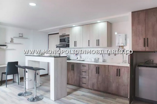 APARTAESTUDIOS LOFT AMOBLADOS EN ARRIENDO - EL POBLADO COD: 12650
