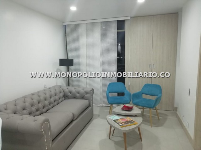 APARTAESTUDIO AMOBLADO EN RENTA - EL POBLADO COD: 13066