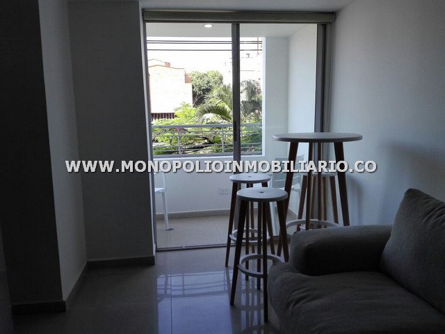 APARTAESTUDIO AMOBLADO EN RENTA - SECTOR LA CASTELLANA COD: 17312