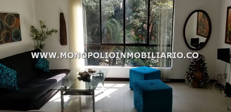APARTAMENTO AMOBLADO EN ARRIENDO - SECTOR LA AGUACATALA COD: 4738