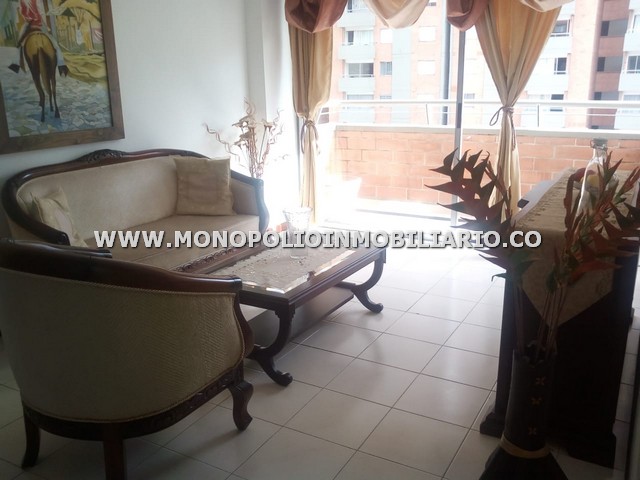 APARTAMENTO AMOBLADO EN ARRIENDO - SECTOR EL POBLADO COD: 7884