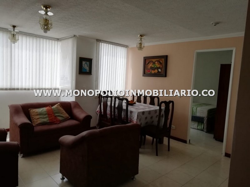 APARTAMENTO AMOBLADO EN RENTA - SECTOR EL POBLADO COD: 1264