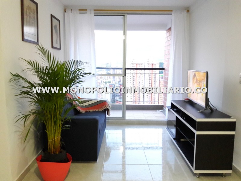 APARTAMENTO AMOBLADO EN ARRIENDO - SECTOR SABANETA COD: 19275