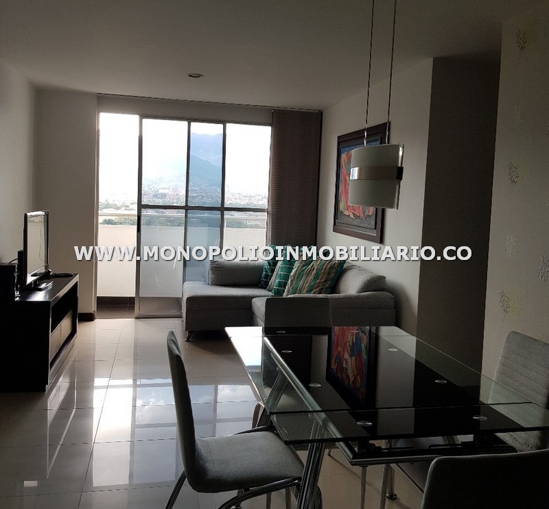GRANDIOSO APARTAMENTO AMOBLADO EN ARRIENDO - SECTOR CIUDAD DEL RÍO COD: 20592