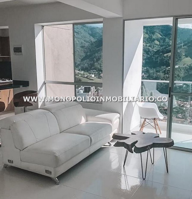 ESPLENDIDO APARTAMENTO AMOBLADO EN ARRIENDO - SECTOR SABANETA COD: 21116