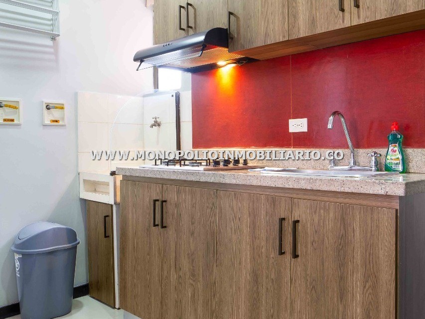 APARTAESTUDIO AMOBLADO EN ARRIENDO - SECTOR LAURELES COD: 165