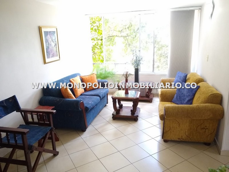 APARTAMENTO AMOBLADO EN ARRIENDO - SECTOR LOMA LOS BERNAL COD: 21353