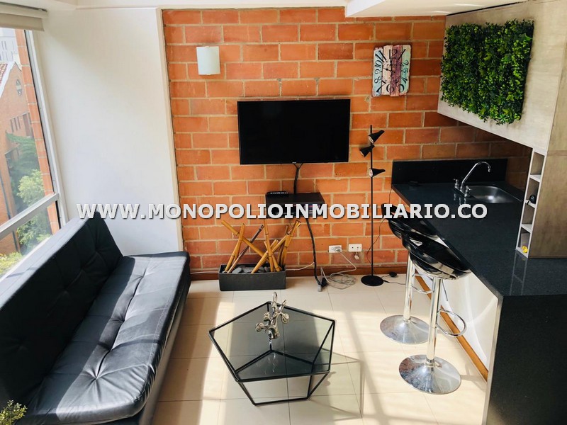 APARTAESTUDIO DÚPLEX AMOBLADO EN RENTA - SECTOR LA LINDE COD: 22178