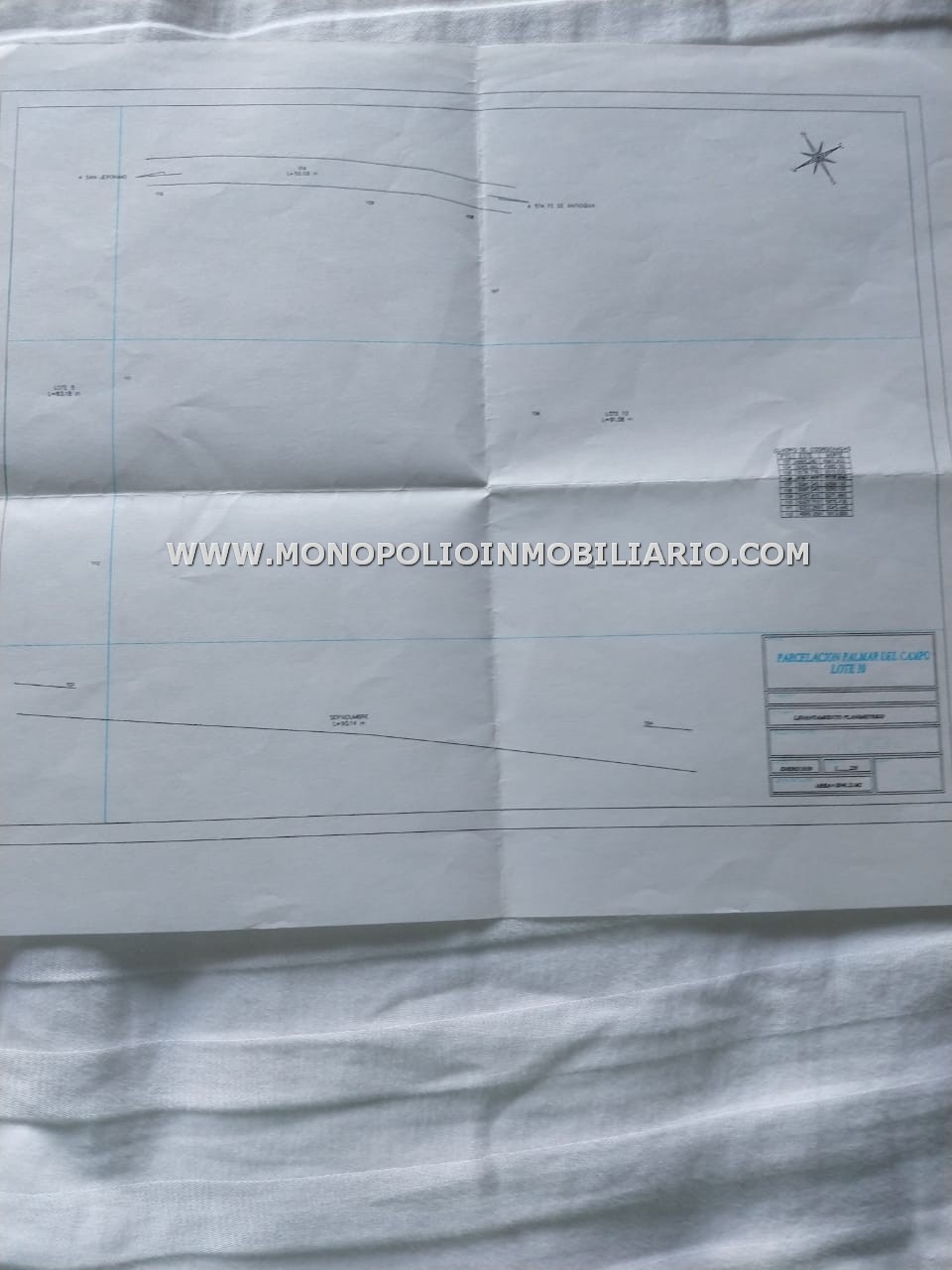 LOTE EN VENTA - SECTOR LLANO DE MONTAÑA, SOPETRAN COD: 22538