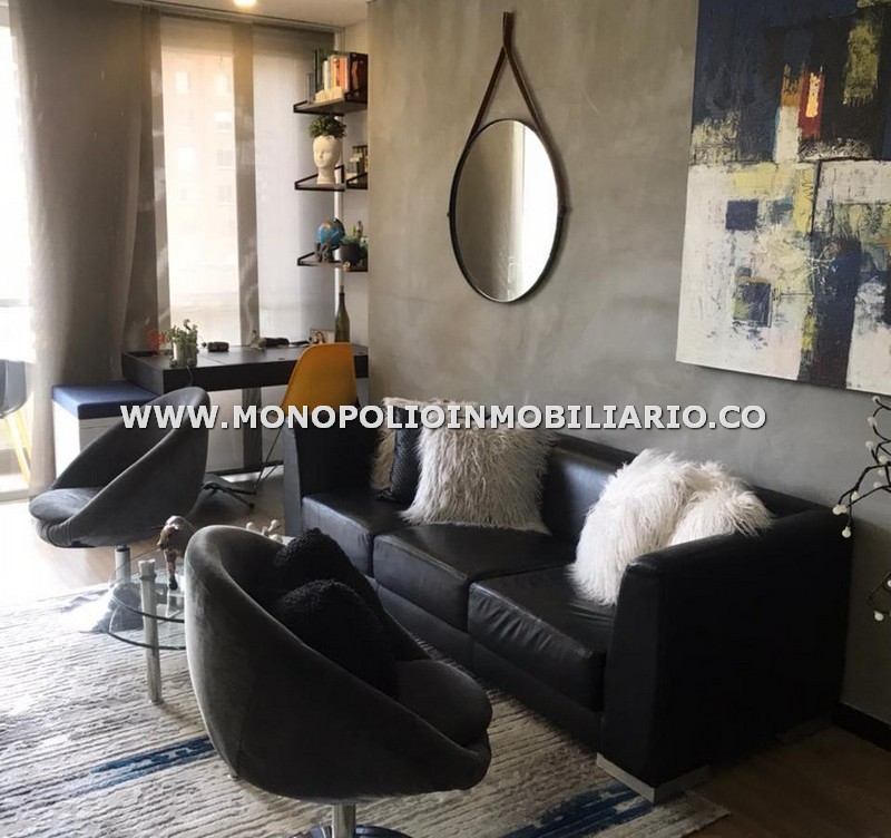 APARTAESTUDIO AMOBLADO EN ARRIENDO - SECTOR LAS LOMAS COD: 22697
