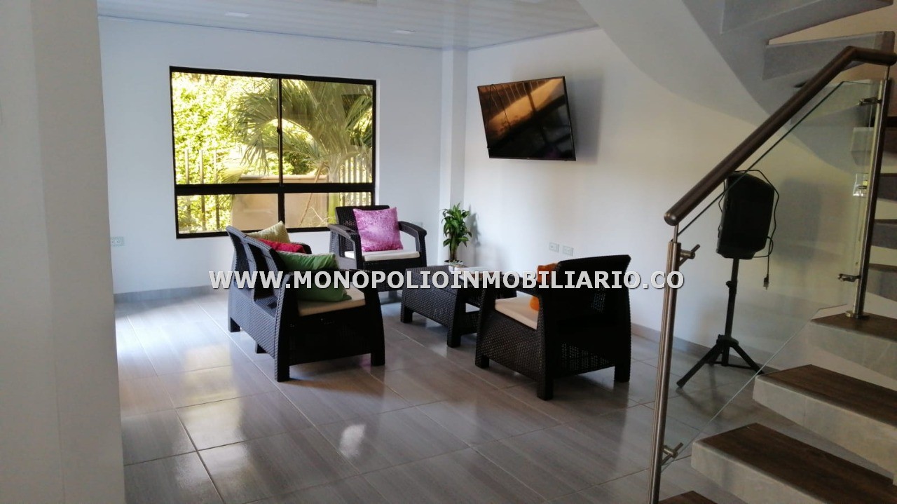 CASA CAMPESTRE AMOBLADA EN ARRIENDO - SECTOR SOPETRAN COD: 23582