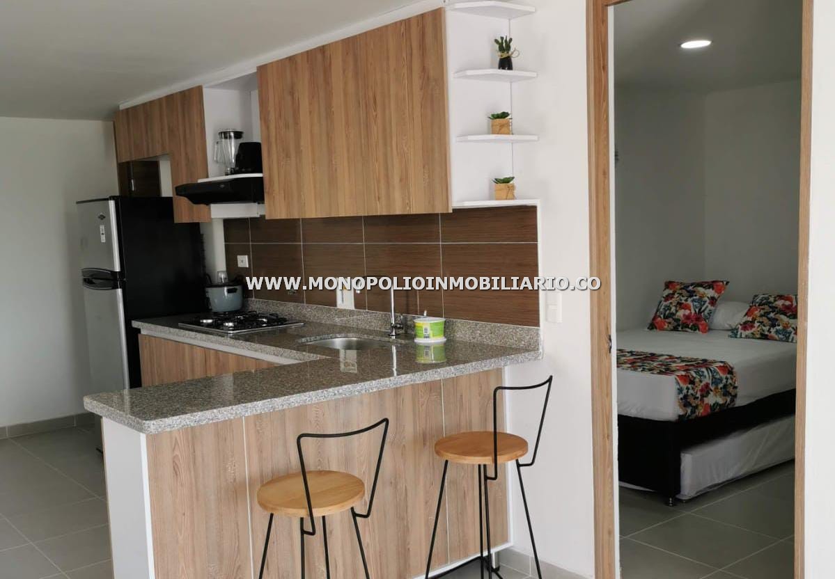 APARTAMENTO AMOBLADO EN ARRENDAMIENTO - SECTOR GUATAPE COD: 23584
