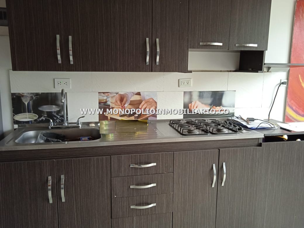 APARTAESTUDIO AMOBLADO EN ARRIENDO - SECTOR LA CASTELLANA COD: 23937