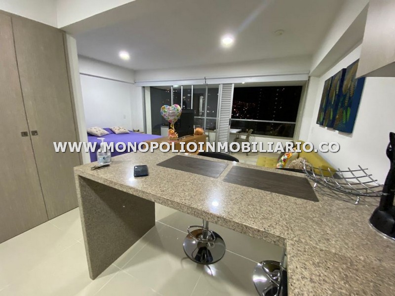 APARTAESTUDIO AMOBLADO  EN ARRIENDO - SECTOR SAN JOSE COD: 24170