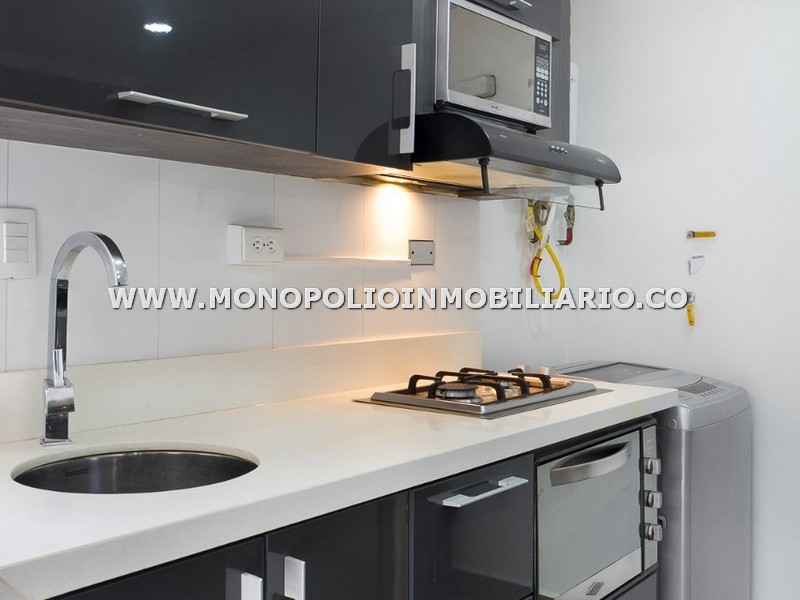 APARTAESTUDIO AMOBLADO EN MEDELLÍN SECTOR POBLADO COD.5527