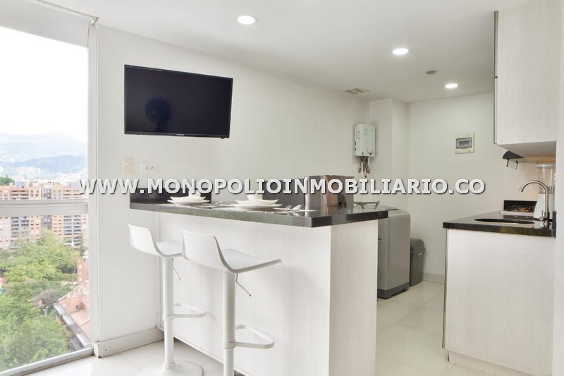 APARTAESTUDIO AMOBLADO PARA ALQUILER EN LA FRONTERA EL POBLADO COD. 6714