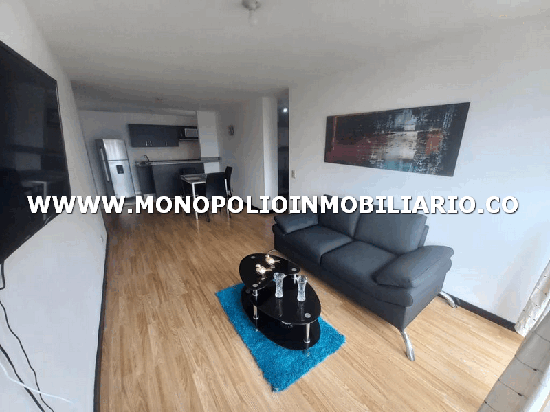 APARTAMENTO AMOBLADO EN ARRIENDO - EL POBLADO COD: 14310