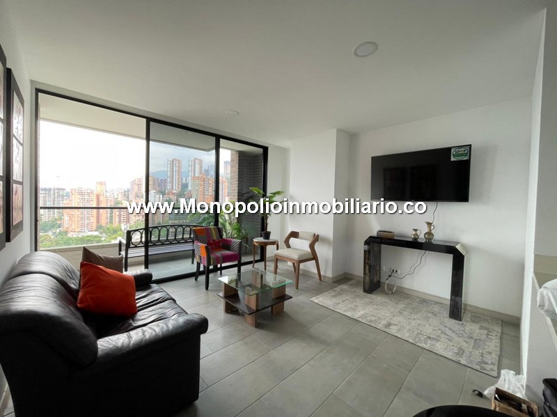 APARTAMENTO AMOBLADO EN ARRIENDO - SECTOR EL POBLADO COD: 24818