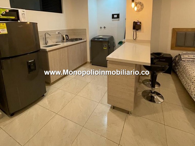 APARTAESTUDIO AMOBLADO EN ARRIENDO - SECTOR SIMON BOLIVAR COD: 24820