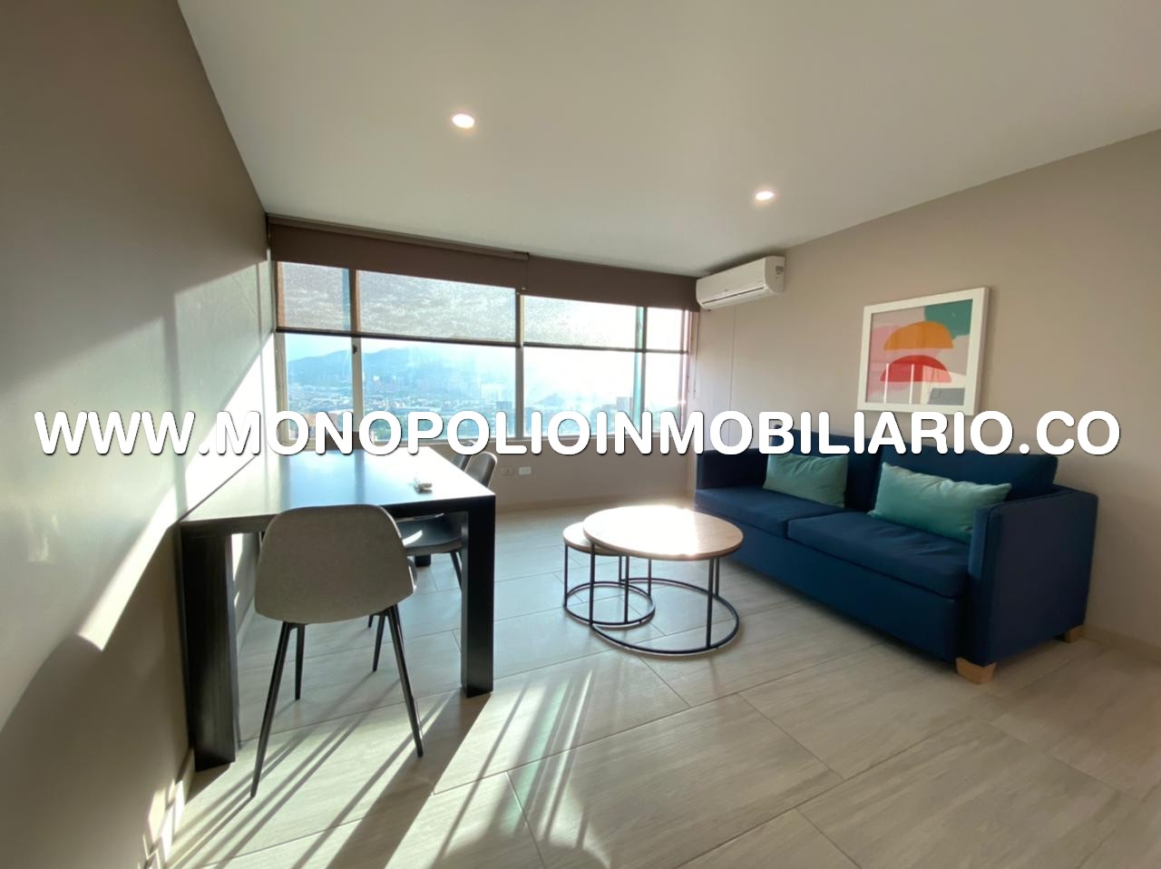 ACOGEDOR APARTAESTUDIO AMOBLADO EN ARRIENDO - SECTOR OVIEDO COD: 25698