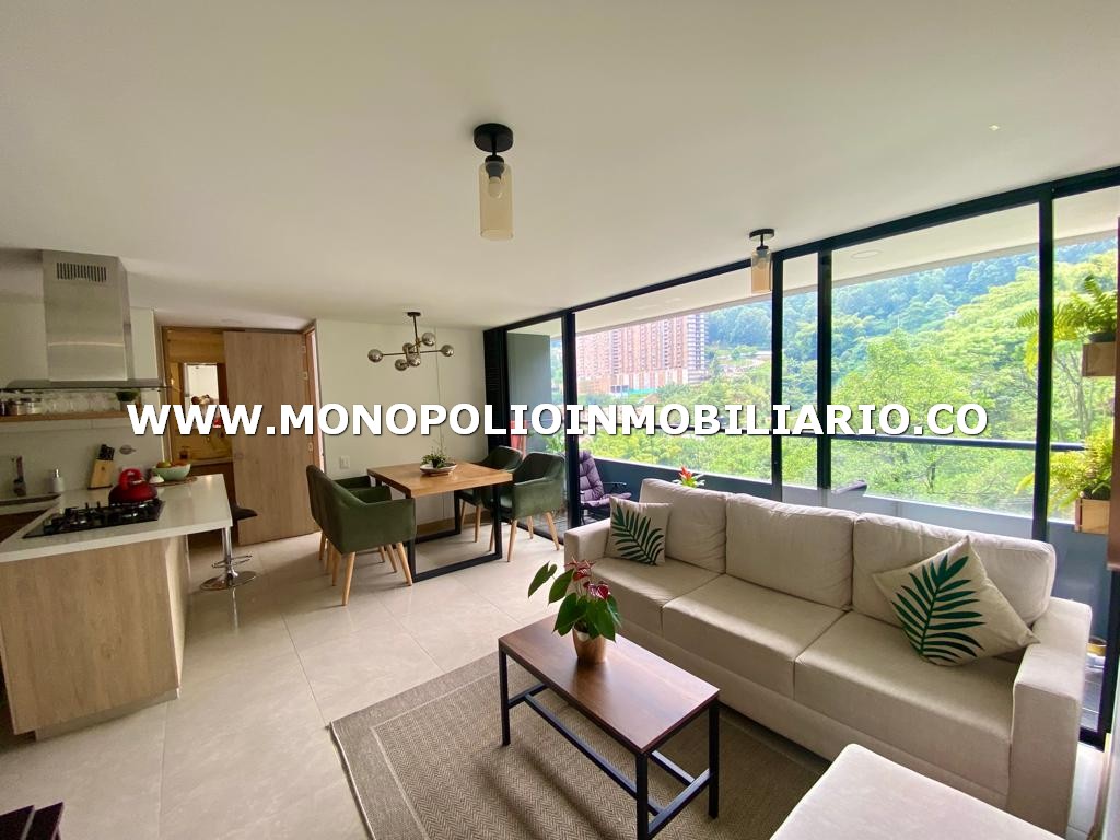 APARATAMENTO AMOBLADO EN ARRIENDO- SECTOR EL POBLADO COD: 25702