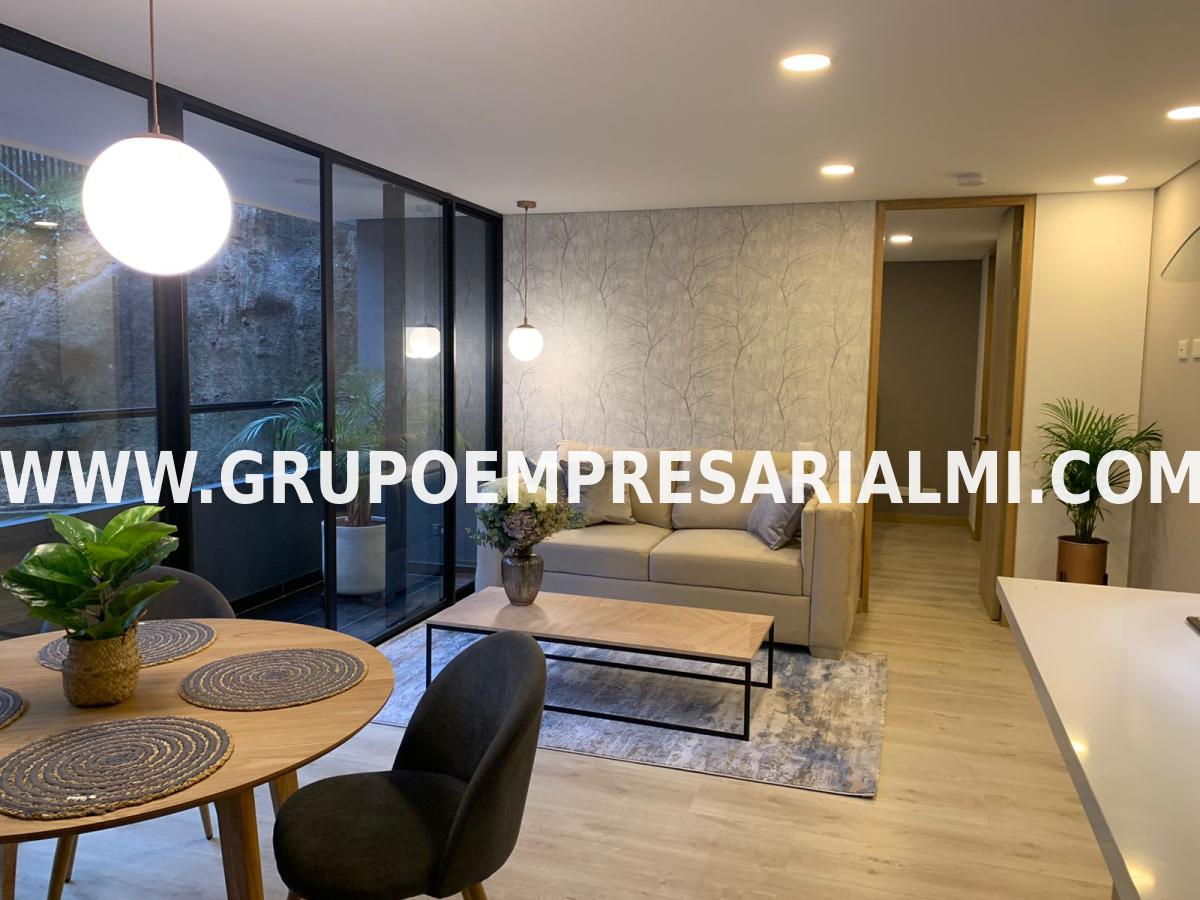 HERMOSO APARTAMENTO AMOBLADO EN ARRIENDO - SECTOR PALMAS COD: 27627