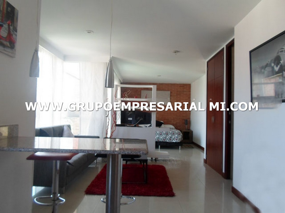 APARTAESTUDIO LOFT AMOBLADO EN RENTA - EL POBLADO COD: 584