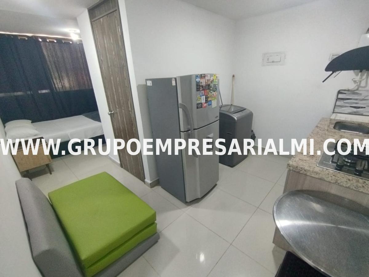 APARTAESTUDIO AMOBLADO EN ARRIENDO -SECTOR  LA CASTELLANA COD: 14128