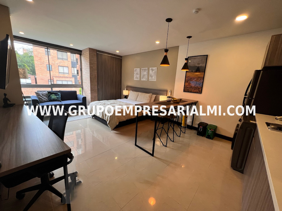 APARTAESTUDIO AMOBLADO EN ARRIENDO - SECTOR POBLADO COD: 30180