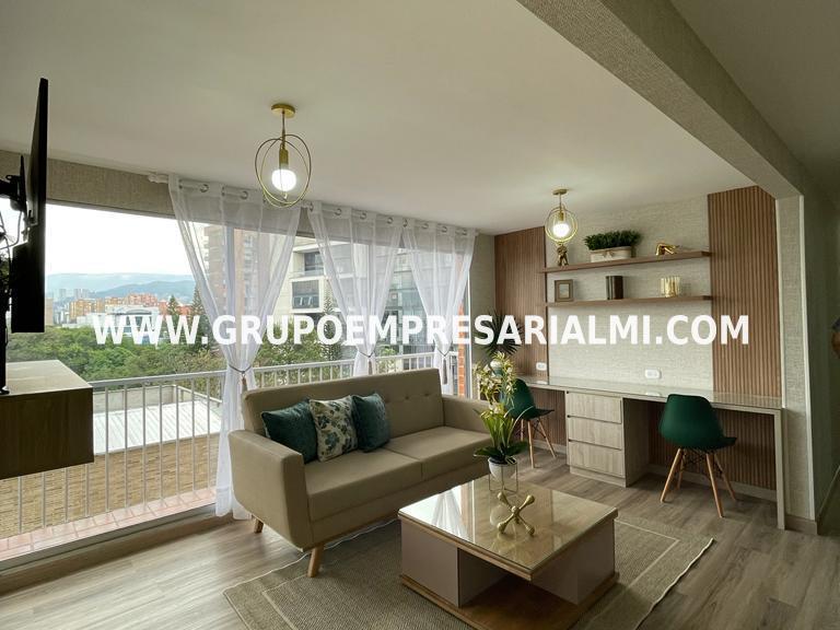 APARTAMENTO AMOBLADO EN ARRIENDO - SECTOR EL POBLADO COD: 30531