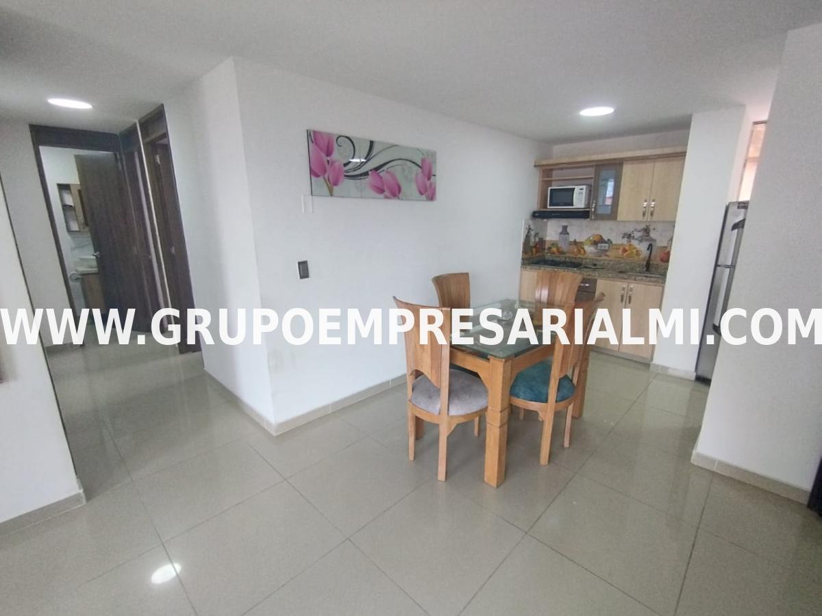 APARTAMENTO AMOBLADO EN ARRIENDO - SECTOR LA CASTELLANA COD: 3474