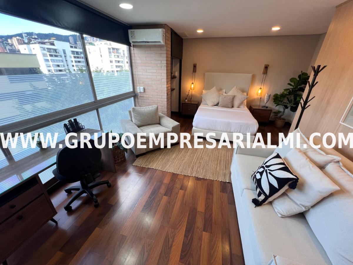APARTAESTUDIO AMOBLADO EN ARRIENDO - SECTOR PROVENZA COD: 32404