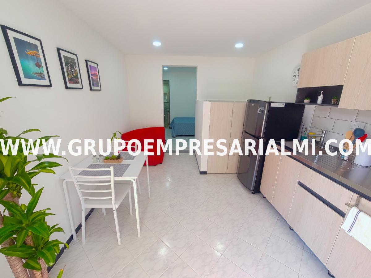 APARTAESTUDIO AMOBLADO  EN ARRIENDO -  SECTOR  EL NOGAL COD: 33040