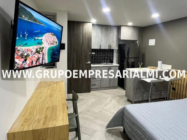 APARTAESTUDIO AMOBLADO EN ARRIENDO - SECTOR LAURELES COD: 33093