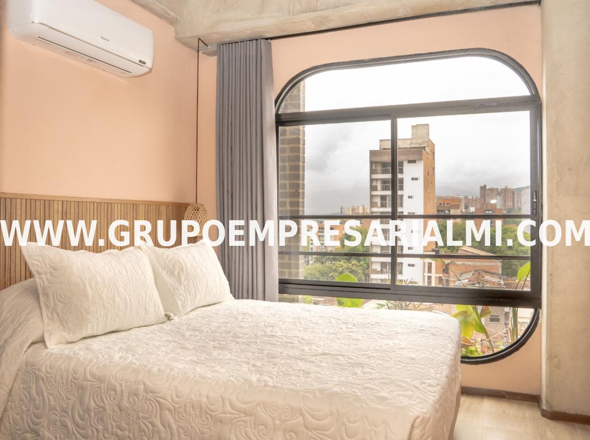 APARTAESTUDIO AMOBLADO EN ARRIENDO - SECTOR LOS ALPES COD: 33212