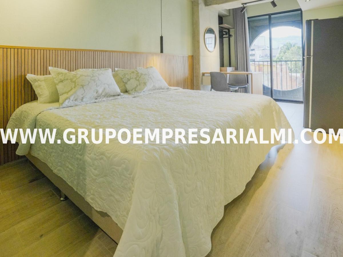 APARTAESTUDIO AMOBLADO EN ARRIENDO - SECTOR LOS ALPES COD: 33220