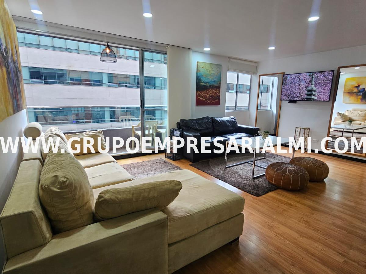 APARTAMENTO AMOBLADO EN ARRIENDO - SECTOR CIUDAD DEL RÍO COD: 859