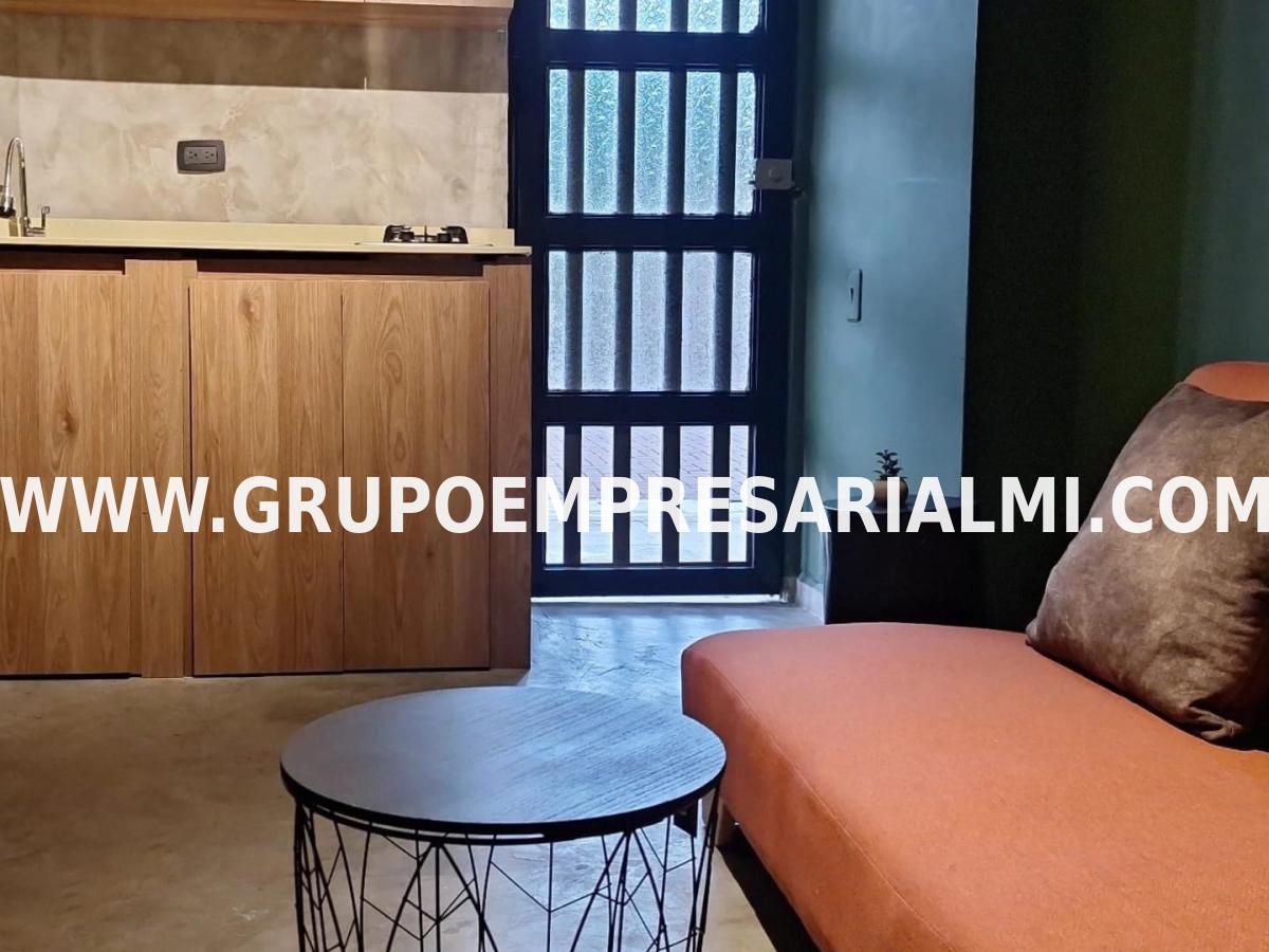 APARTAESTUDIO AMOBLADO EN ARRIENDO - SECTOR SAN JOAQUÍN COD: 33468