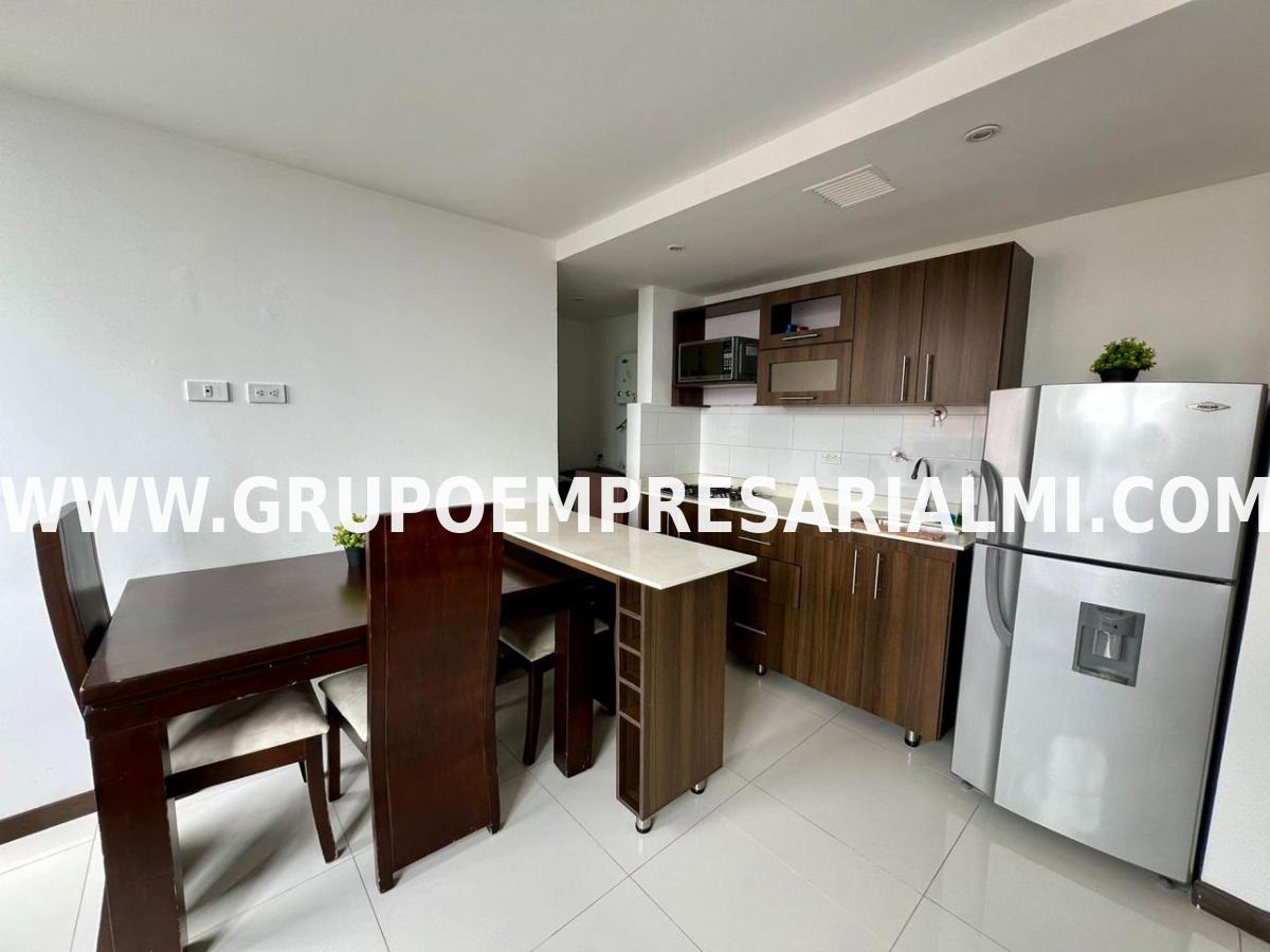 APARTAESTUDIO AMOBLADO EN ARRIENDO - SECTOR EL TESORO  COD: 33584